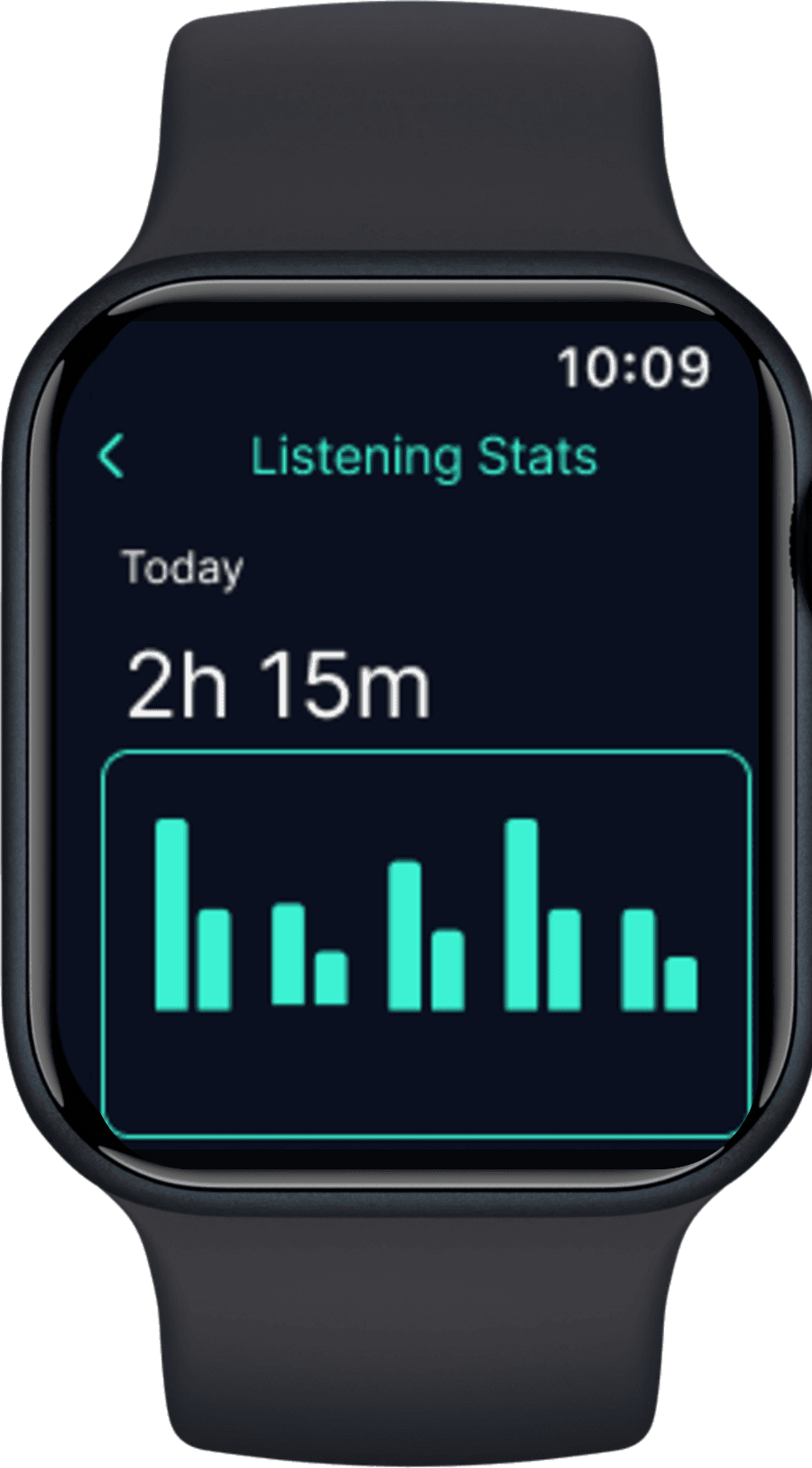 Account & Settings on the watch 1