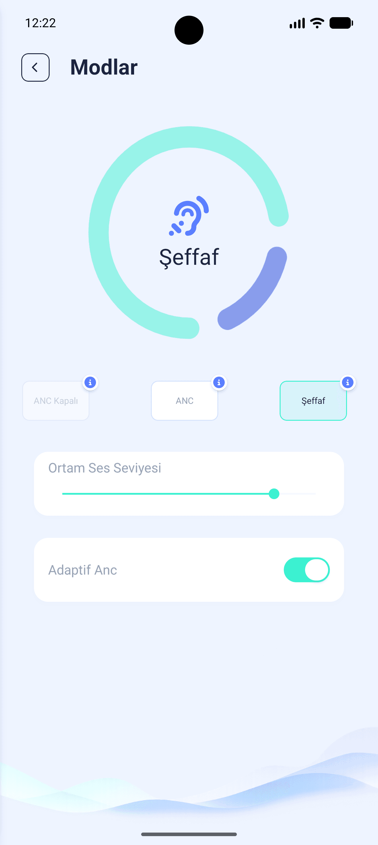 Sound Modes & Control on the phone 1