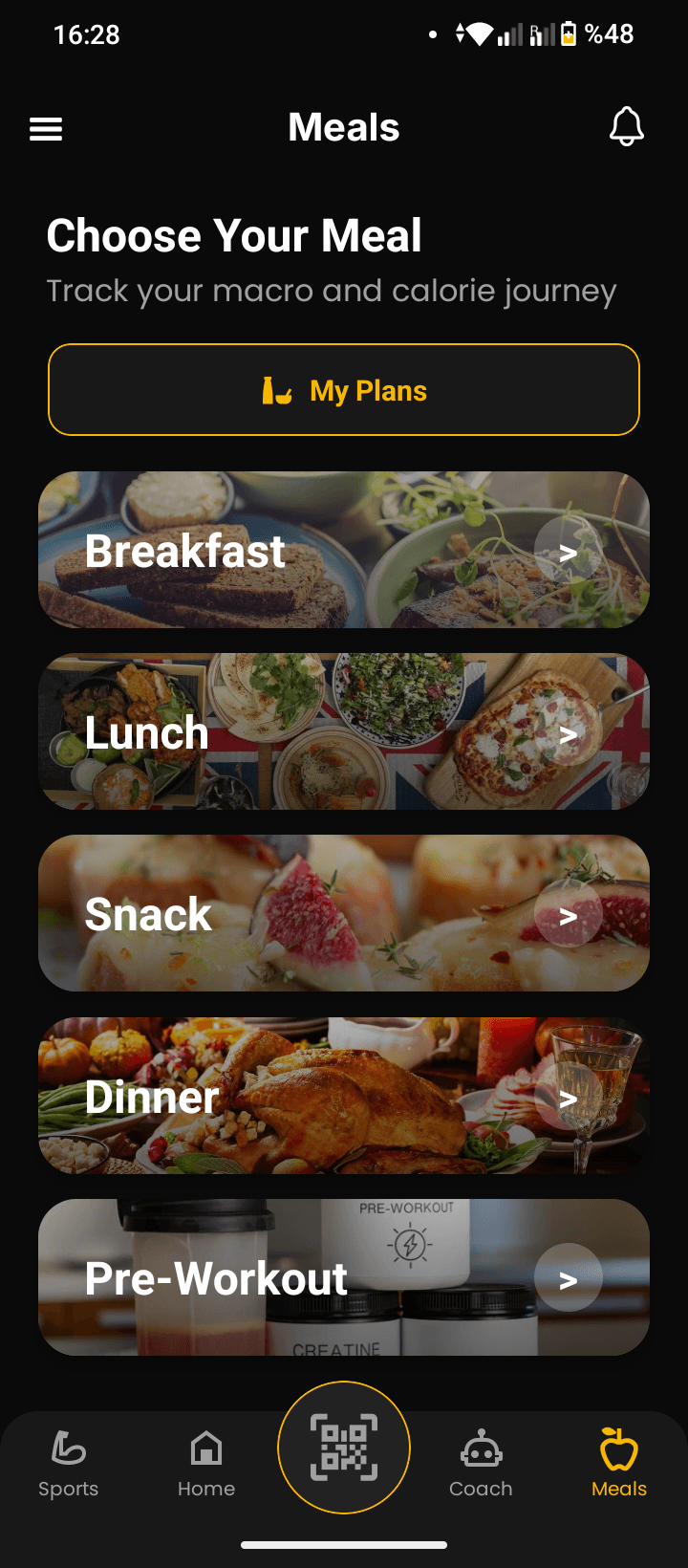 Extensive Food Database & Recipes 1